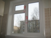 2створчатое теплосберегающее окно в панельном доме. Форточка - привычный и комфортный вариант проветривания помещения. Очень часто заказывают окно с форточкой на кухню.